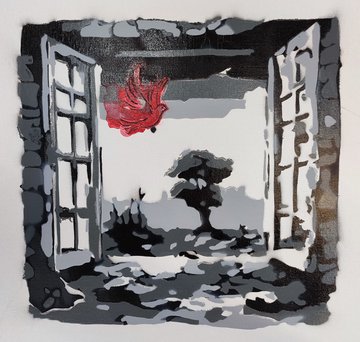 Stencil__Spruehlack_auf_Leinwand__Kl