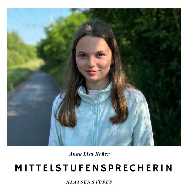 Mittelstufensprecherin